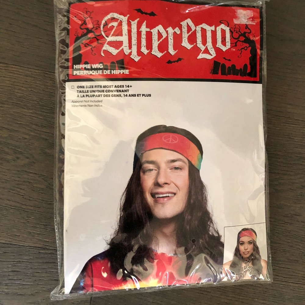 Halloween wig - brand new sealed pkg